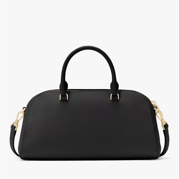Kate Spade Phoebe Satchel Elegant Black Handbag Bag - Picture 4 of 8